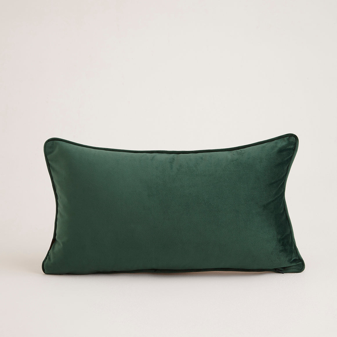green pillow back