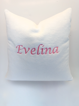 Towel Pillow With Custom Embroidery