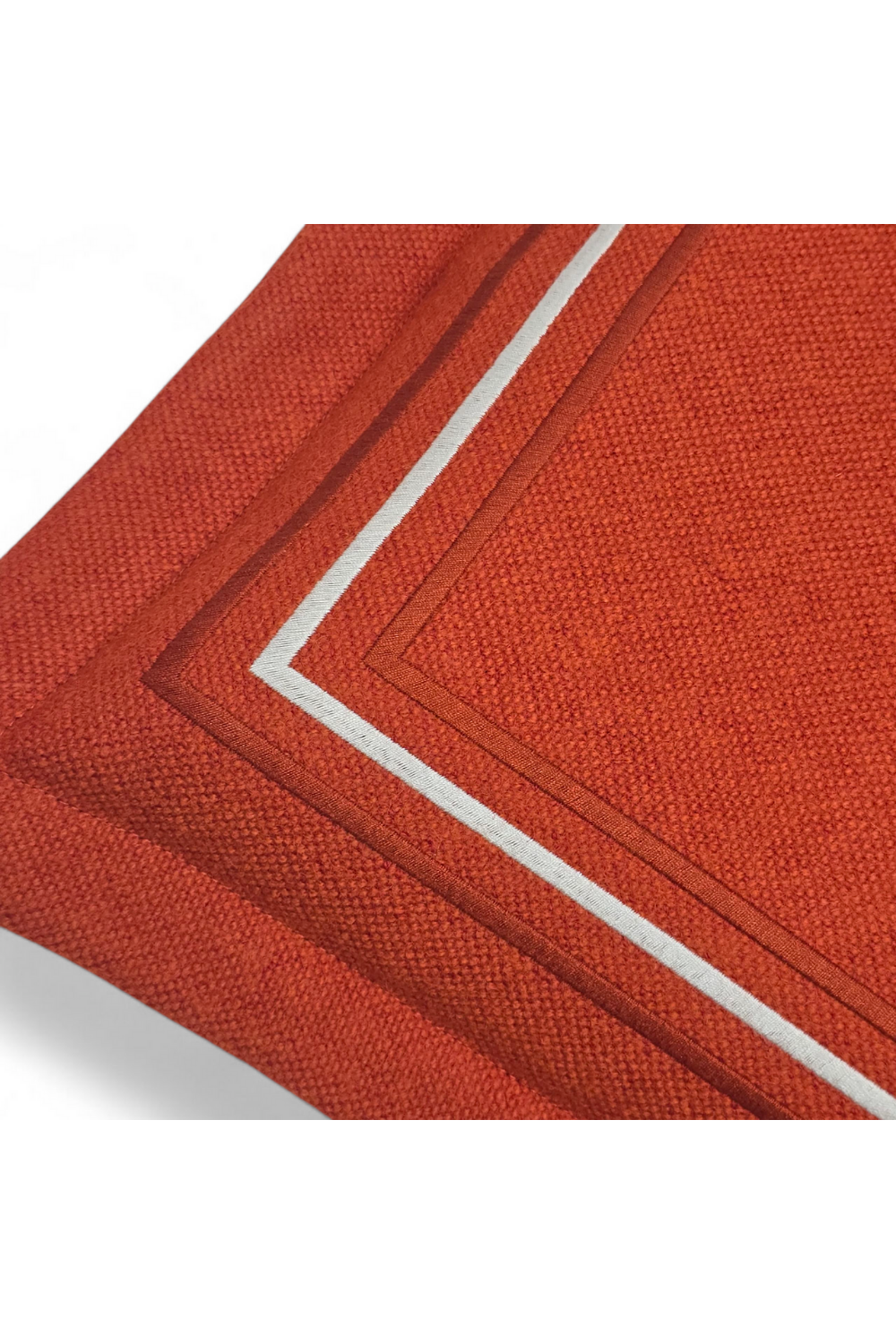 Limited Edition Pillows Style#27 | Flange with Embroidered Border