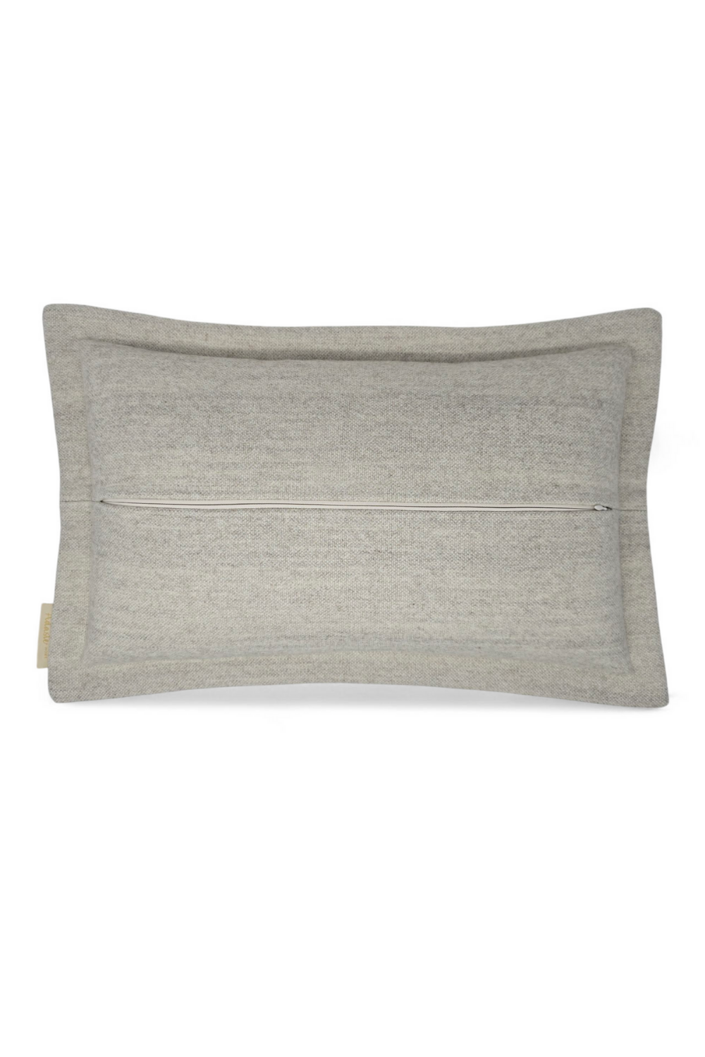 Limited Edition Pillows Style#29 | Flange with Blue Embroidered Border