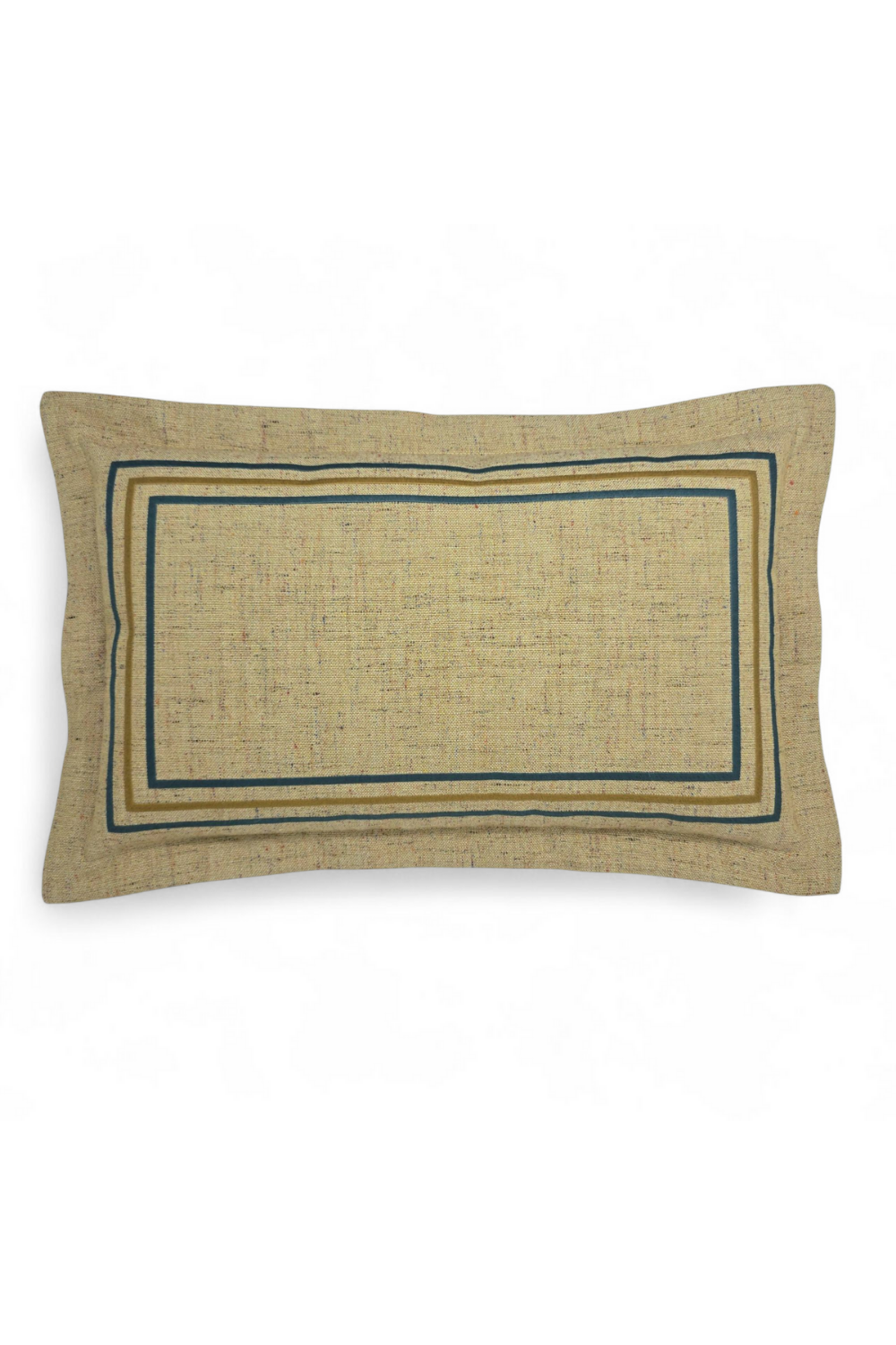 Limited Edition Pillows Style#35 | Flange with Embroidered Border