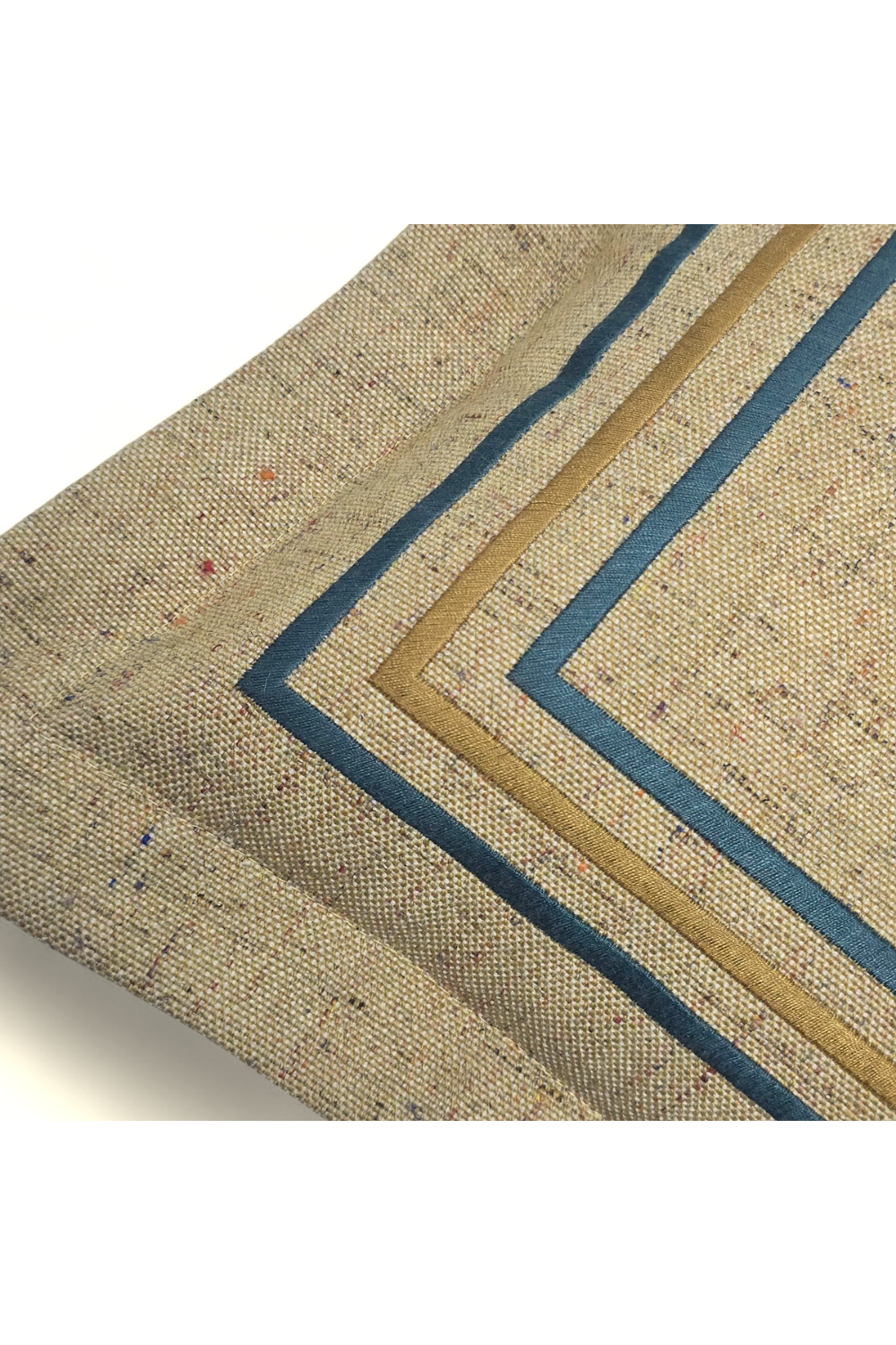 Limited Edition Pillows Style#35 | Flange with Embroidered Border
