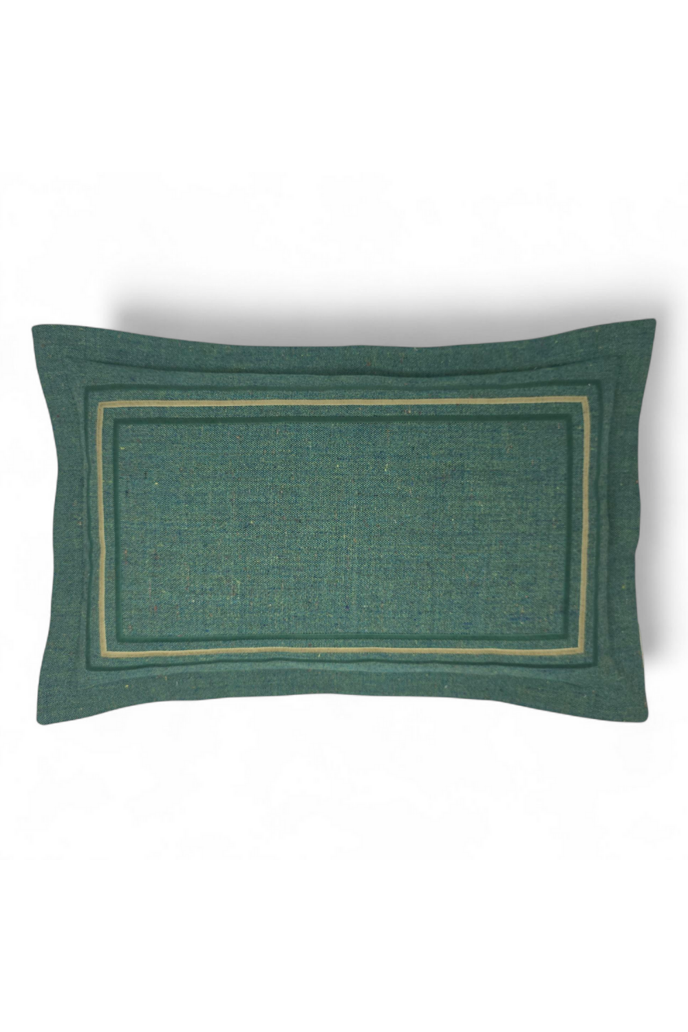 Limited Edition Pillows Style#36 | Flange with Embroidered Border