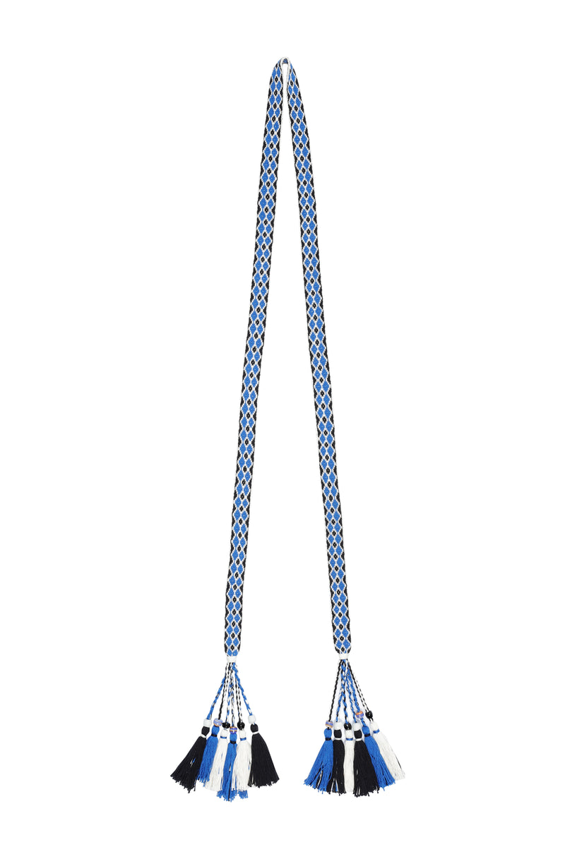 stylish blue belt