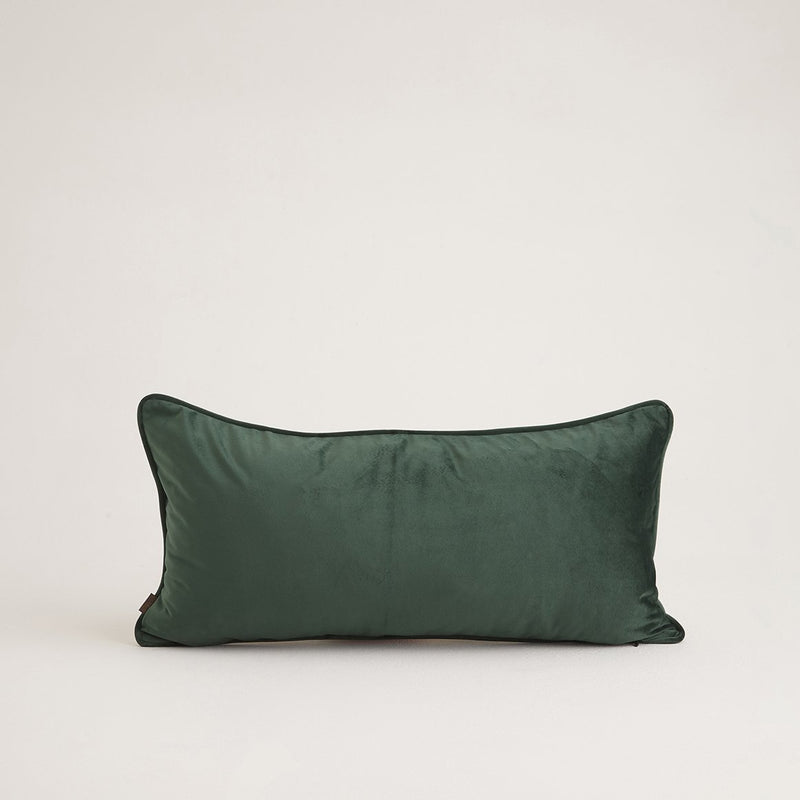 green pillow back