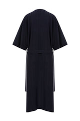 navy blue kimono for men