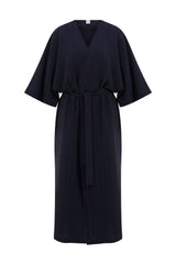 navy blue kimono