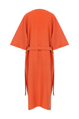 orange kimono back