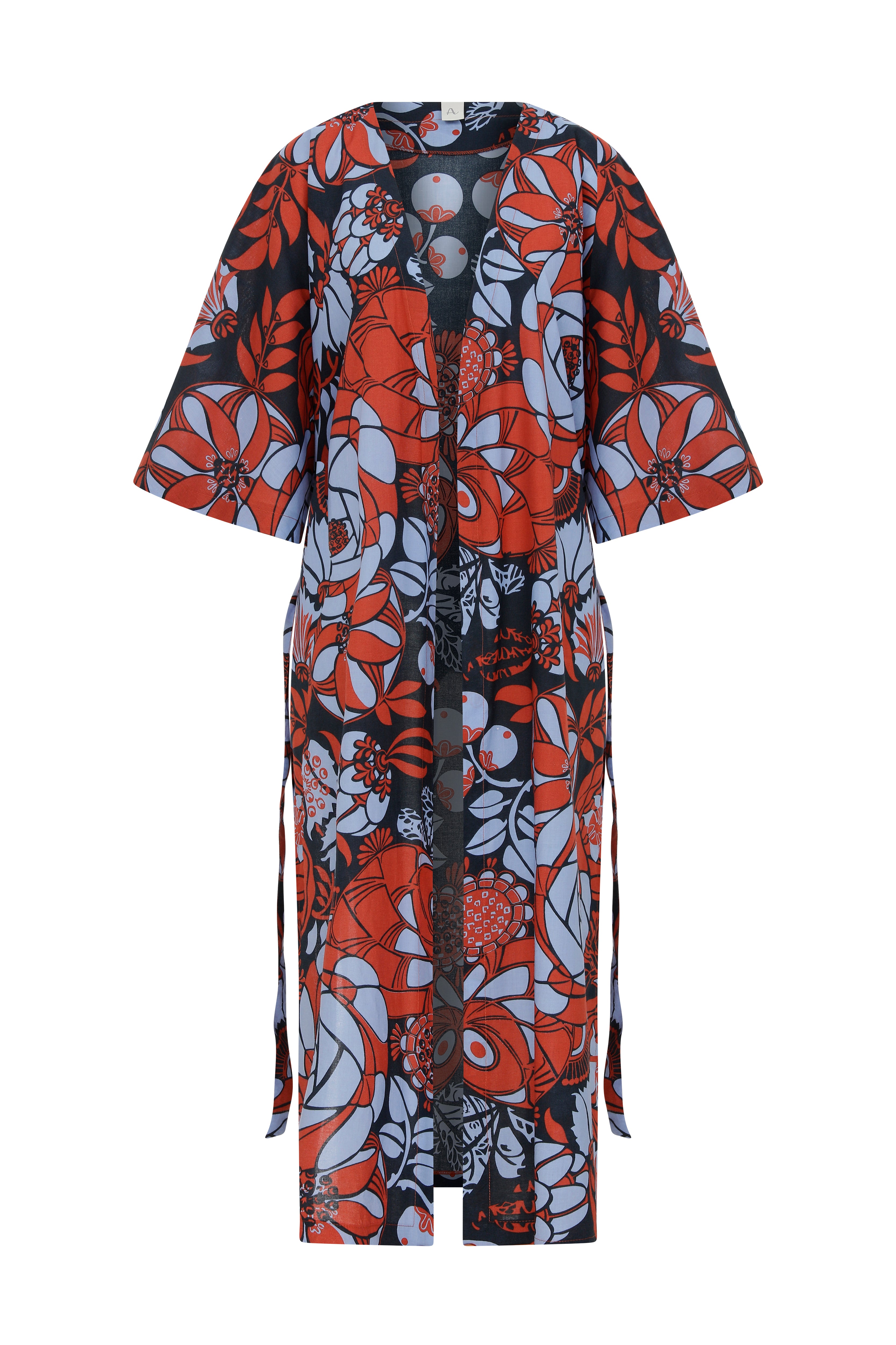 red bathrobe for women