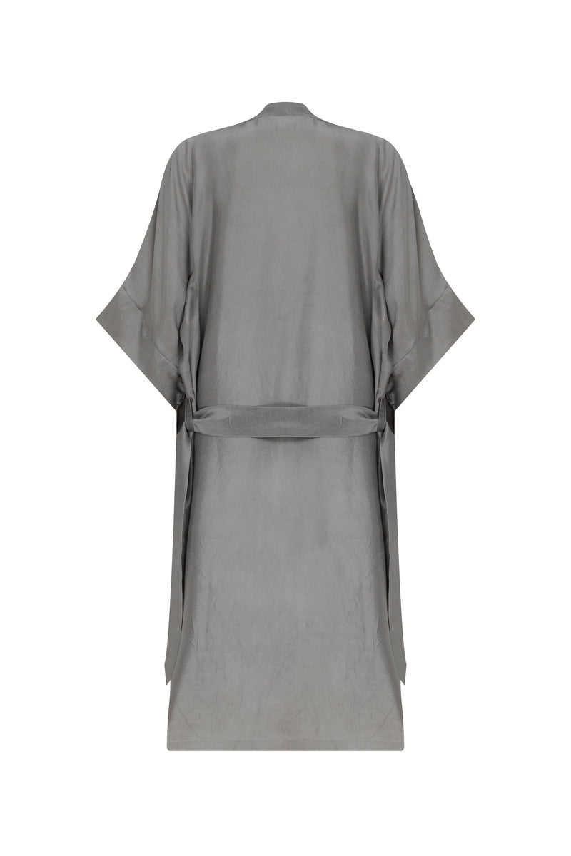Natura Eco Print Silk Kimono