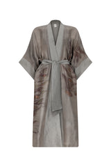 Natura Eco Print Silk Kimono