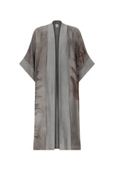 Natura Eco Print Silk Kimono